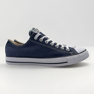 Converse Chuck Taylor All Star Low Top Navy Blue Canvas Sneakers Men’s 10 Womens